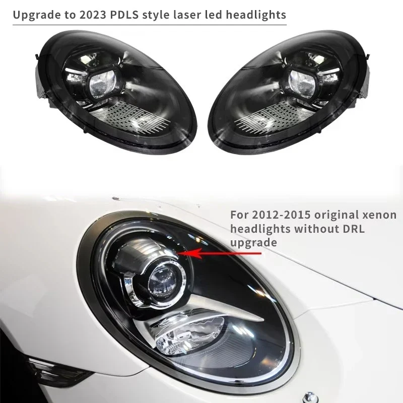 Phares LED Avant Porsche 911 991 GT3RS 2012-2018