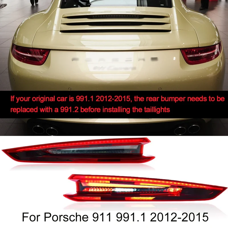 Phares LED Avant Porsche 911 991 GT3RS 2012-2018