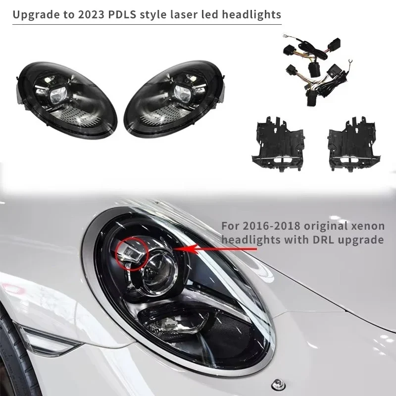 Phares LED Avant Porsche 911 991 GT3RS 2012-2018
