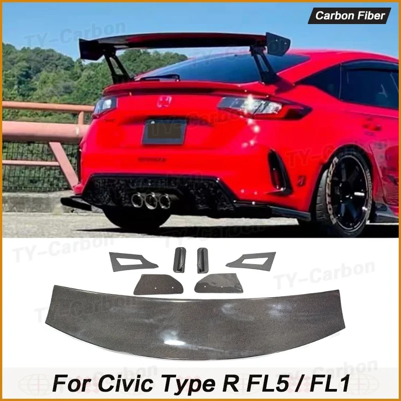 Becquet de Coffre Carbone Honda Civic Type R FL5 Style VRS 2022+