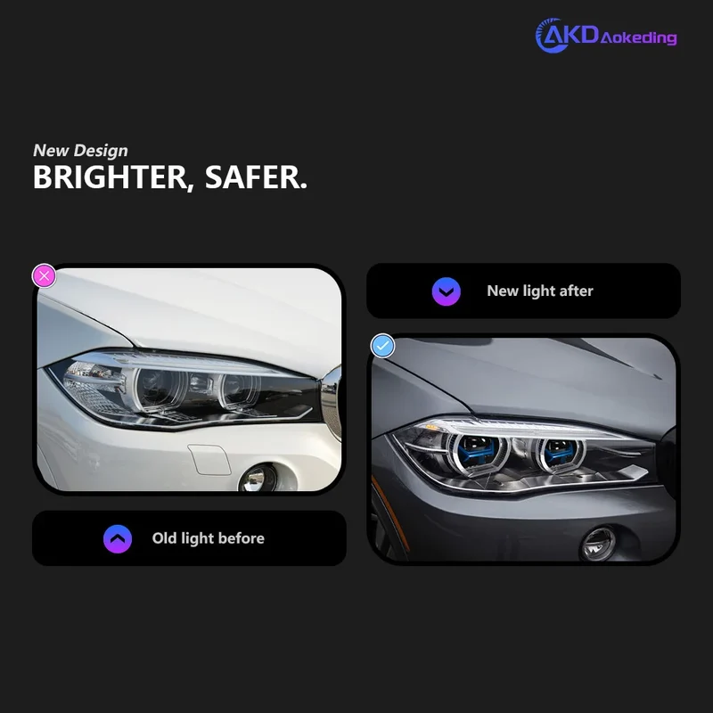 Phares LED BMW X5 F15 2014-2018