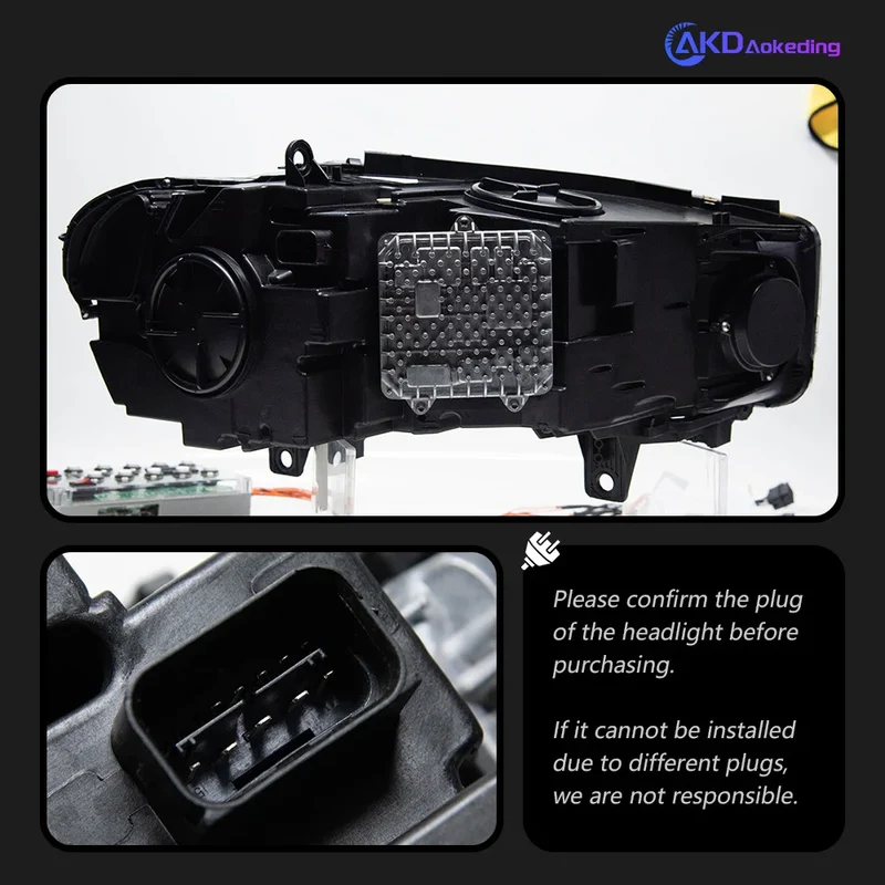 Phares LED BMW X5 F15 2014-2018