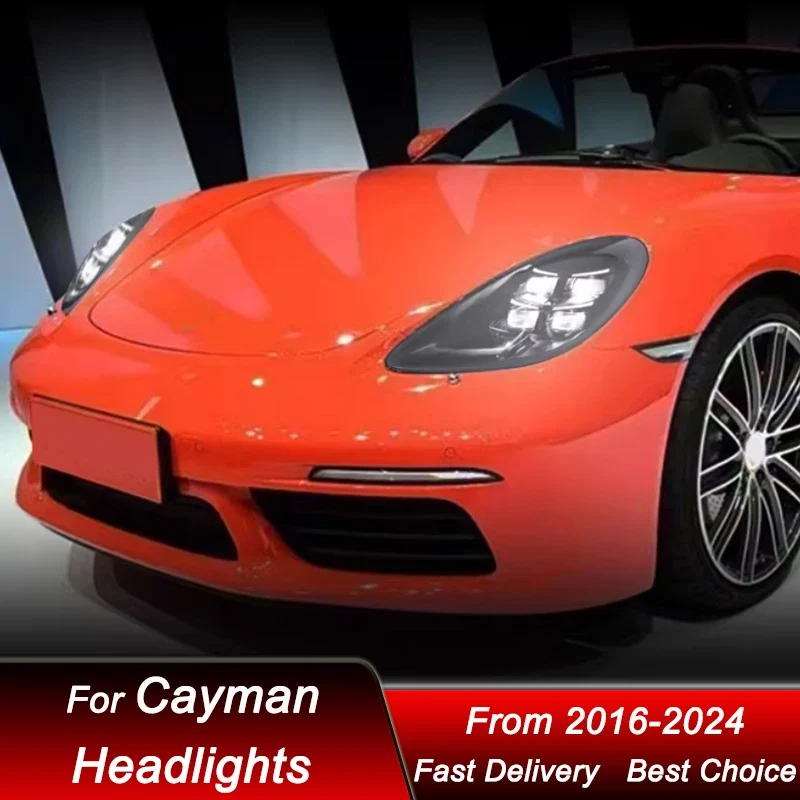 Phares LED Porsche Cayman Boxster 718 2016-2024