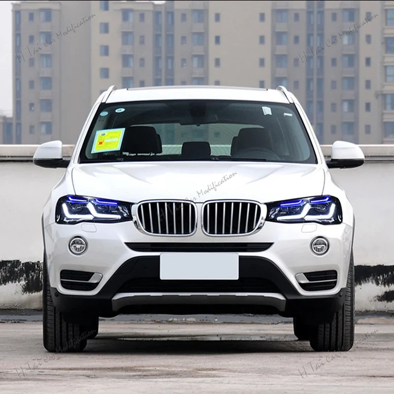 Phares LED BMW X3 F25 X4 F26 2010-2017 pour xénon d'origine