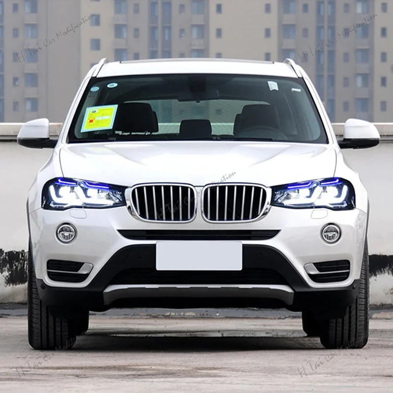Phares LED BMW X3 F25 X4 F26 2010-2017 pour xénon d'origine
