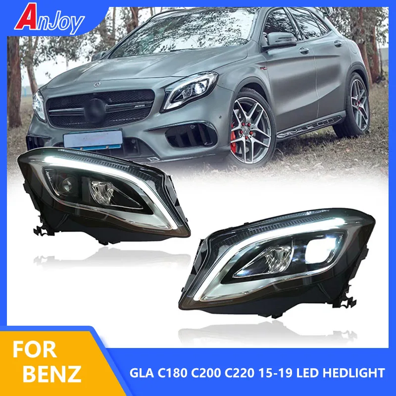 Phares LED Mercedes GLA C180 C200 C220 2015-2019