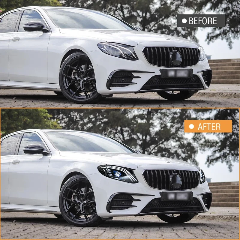 Phares LED Avant Mercedes Classe E W213 2016-2021