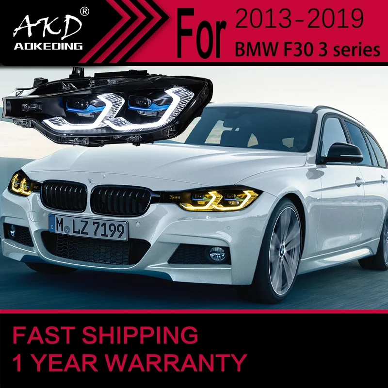 Phares LED Avant BMW F30 2013-2019 Série 3