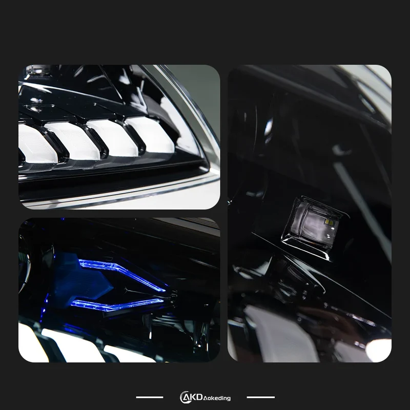 Phares LED Avant Audi Q7 2006-2015