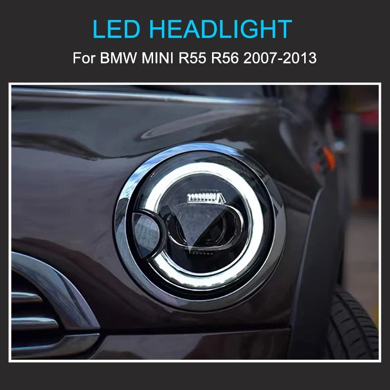 Phares LED Mini Cooper R56 R57 R58 R59 2007-2013 défilants