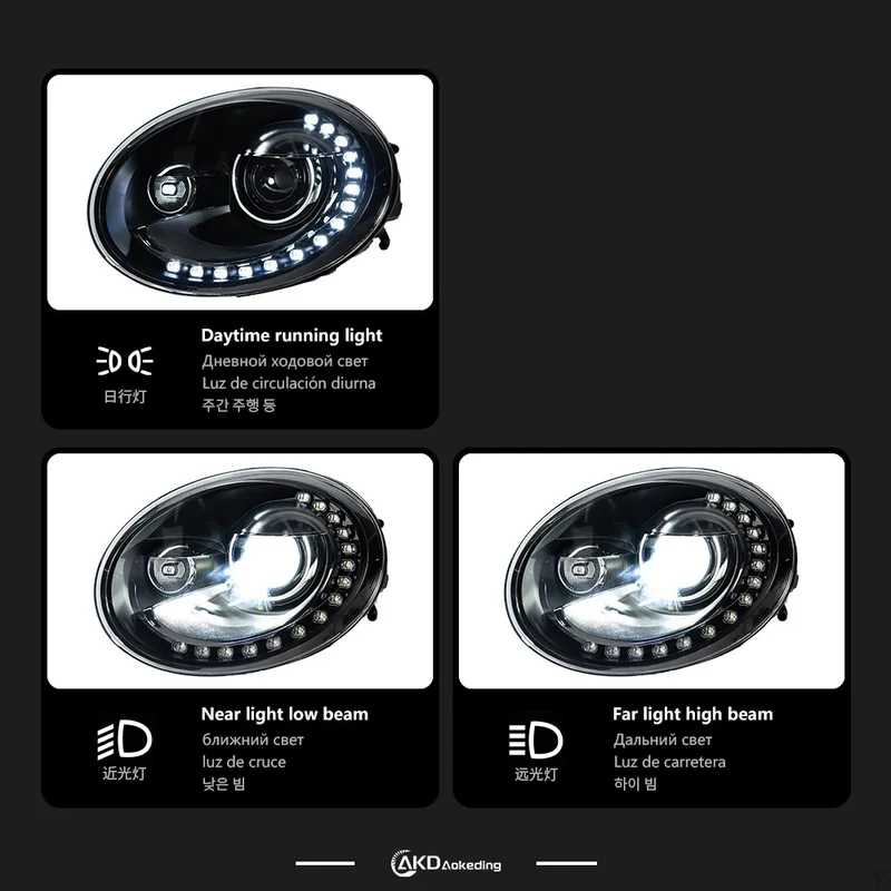 Phares LED Volkswagen Beetle 2013-2017