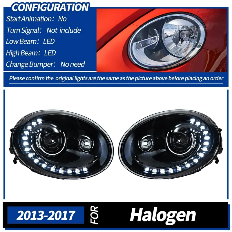 Phares LED Volkswagen Beetle 2013-2017