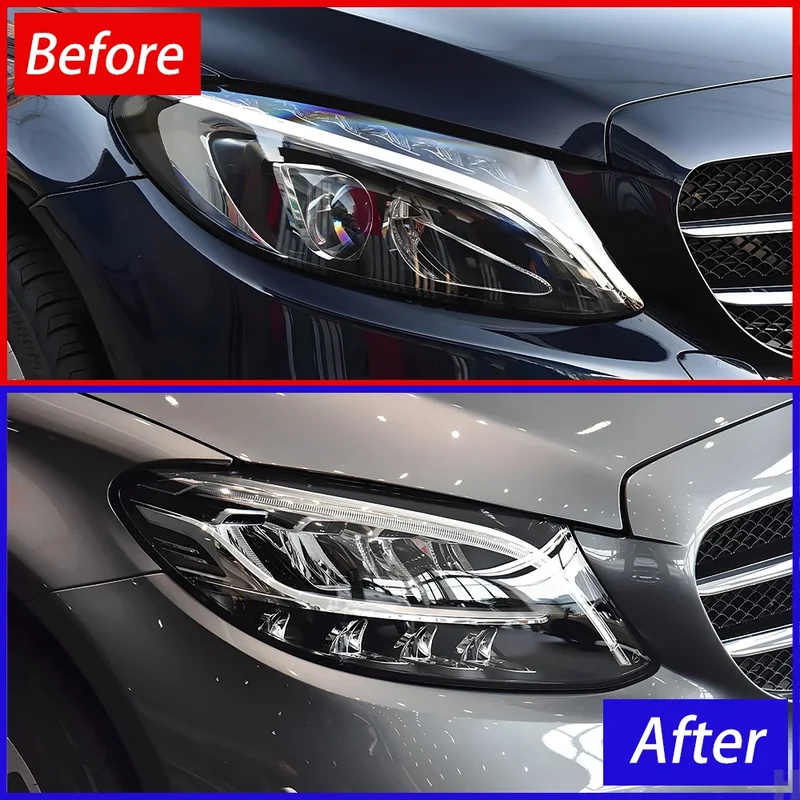 Phares LED Mercedes Classe C W205 2015-2018 style 2019