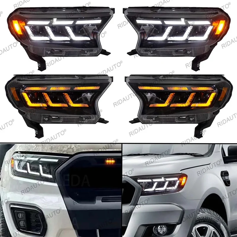 Phares LED Ford Ranger T7 T8 2015-2021 compatibles Everest