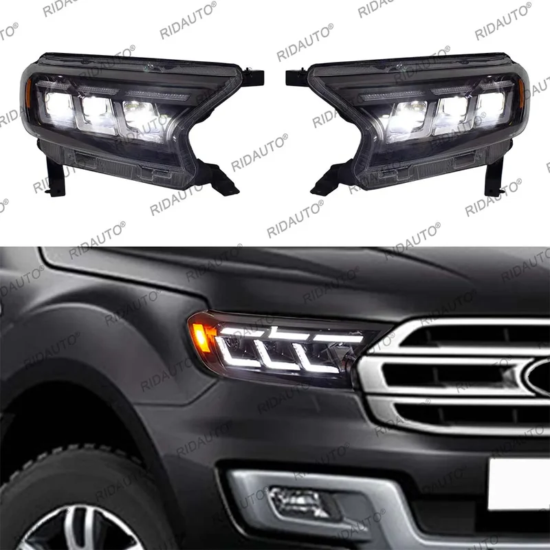 Phares LED Ford Ranger T7 T8 2015-2021 compatibles Everest