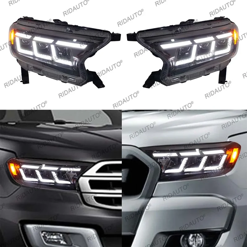 Phares LED Ford Ranger T7 T8 2015-2021 compatibles Everest