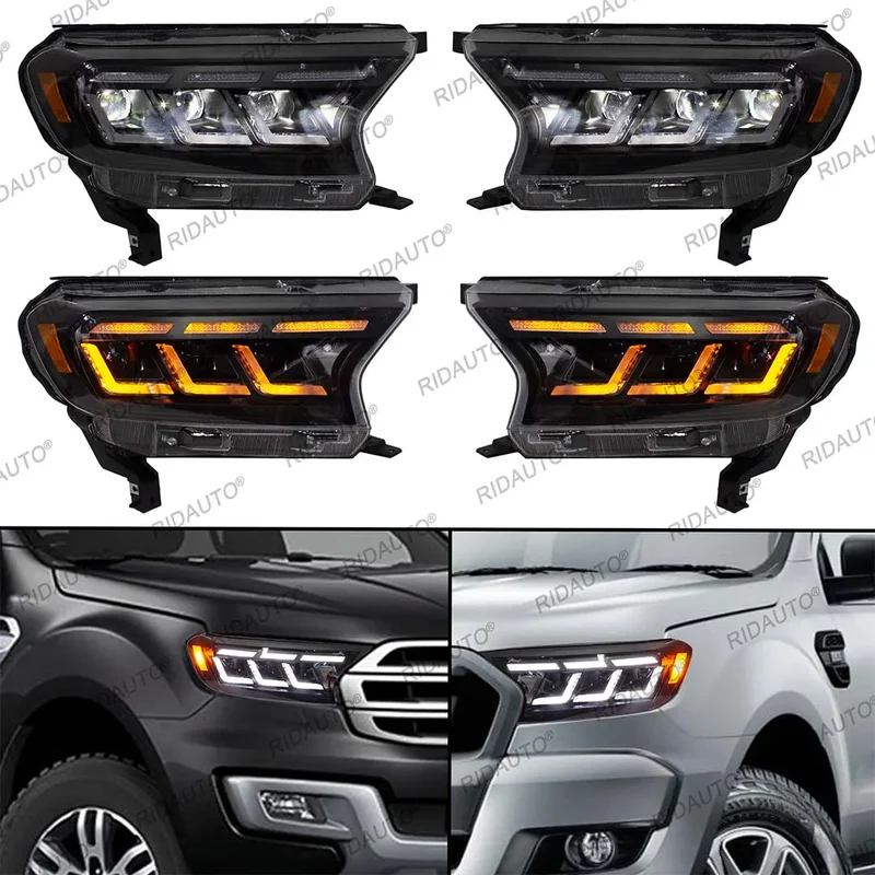 Phares LED Ford Ranger T7 T8 2015-2021 compatibles Everest