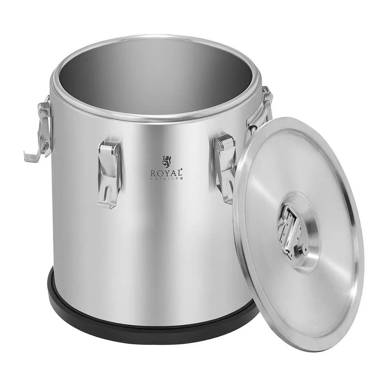 Conteneur isotherme 20 litres acier inoxydable brossé 14_0001145