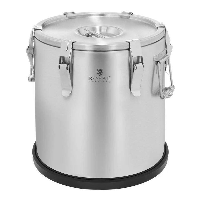 Conteneur isotherme 20 litres acier inoxydable brossé 14_0001145