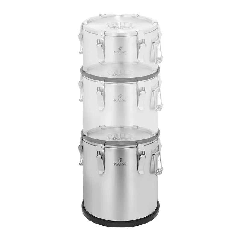 Conteneur isotherme 20 litres acier inoxydable brossé 14_0001145