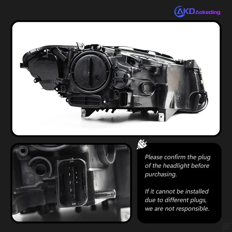 Phares LED BMW F10 2010-2017