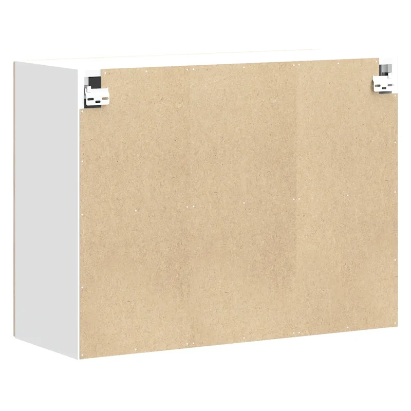 Armoire murale de cuisine polyvalente avec espace de rangement 80 x 31 x 60 cm en bois d'ingénierie chêne sonoma 02_0049995