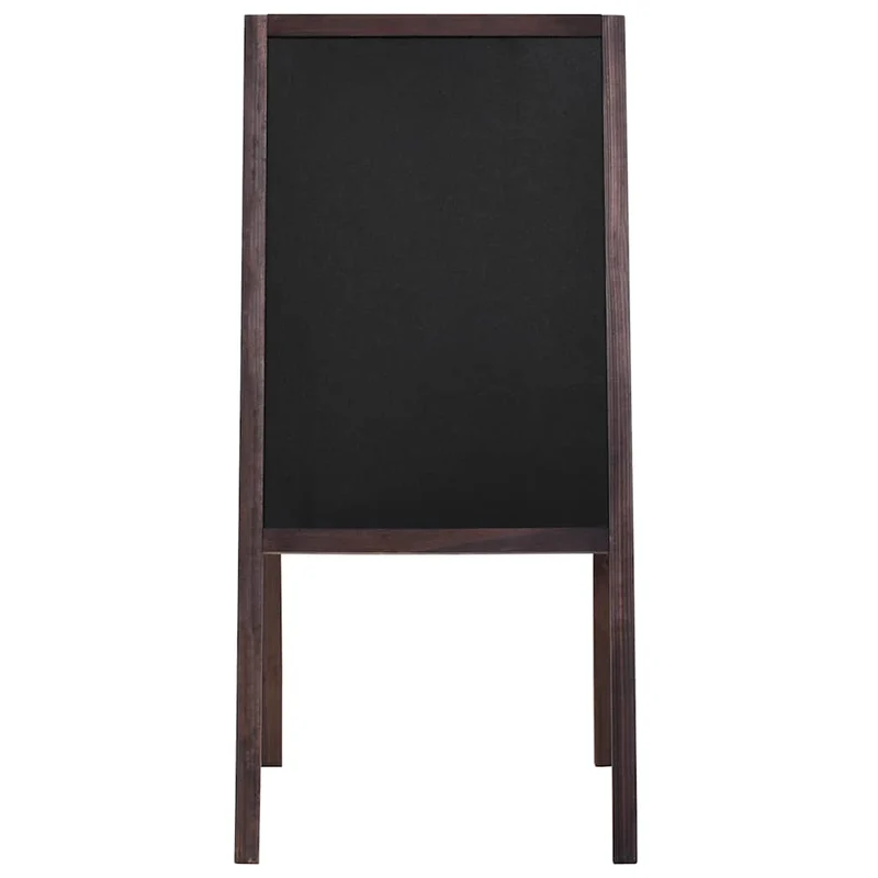 Tableau double face bois de cèdre autoportant 40 x 60 cm noir 02_0045436