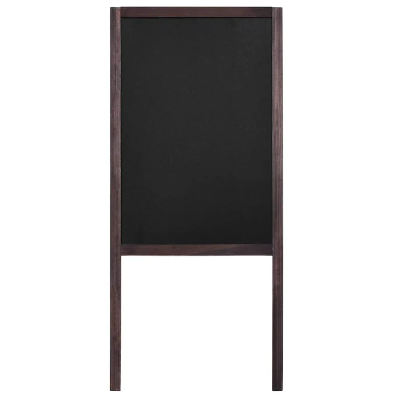 Tableau double face bois de cèdre autoportant 40 x 60 cm noir 02_0045436