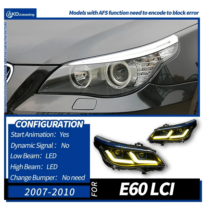 Phares LED BMW Série 5 E60 2003-2010