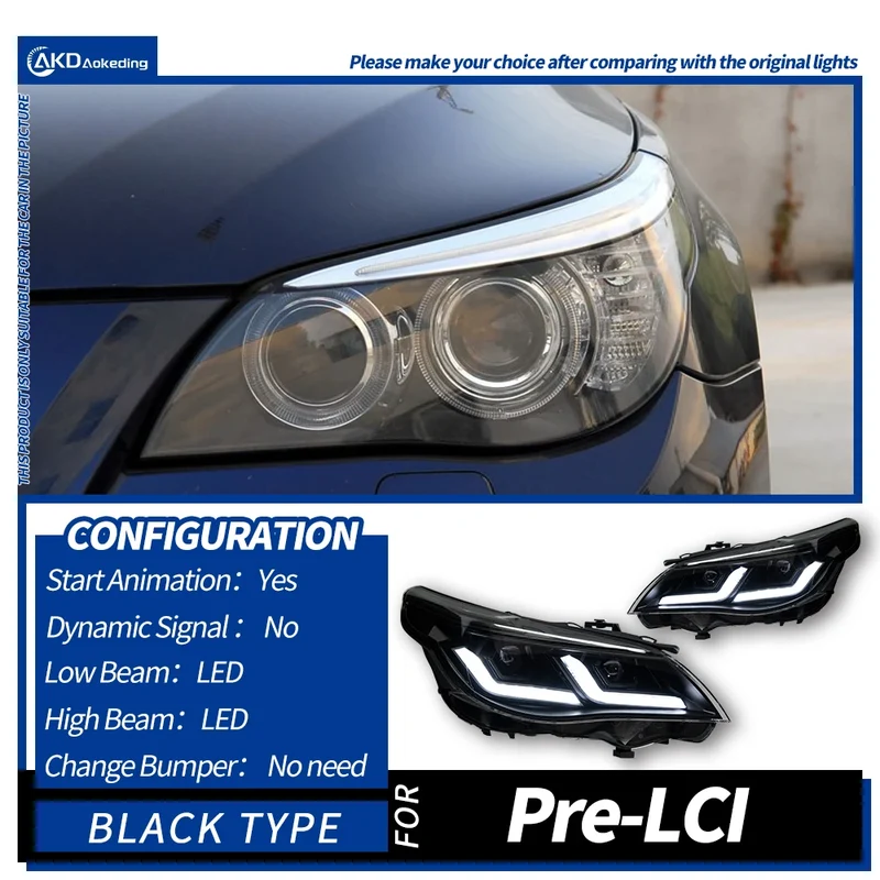 Phares LED BMW Série 5 E60 2003-2010