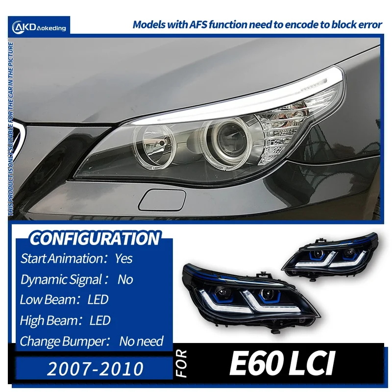 Phares LED BMW Série 5 E60 2003-2010