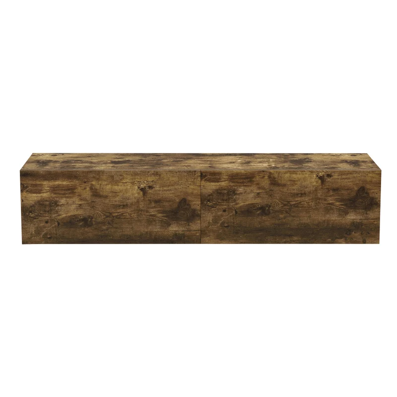 Étagère murale 140 x 33 x 30 cm effet noyer 03_0007027