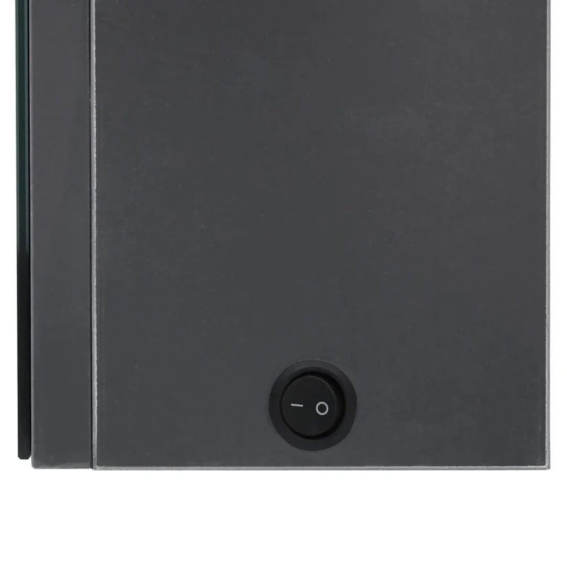 Armoire de salle de bain à miroir led 62 x 14 x 60 cm gris 02_0006598