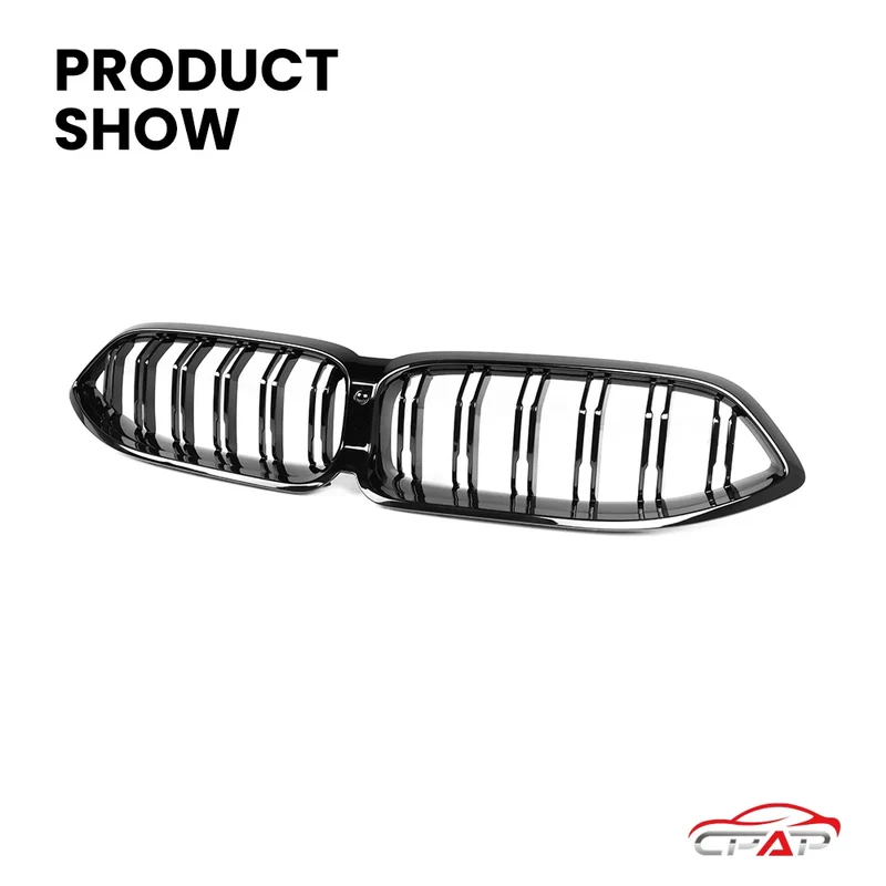 Grille Calandre BMW Série 8 G14 G15 G16 2020+ Noir Brillant
