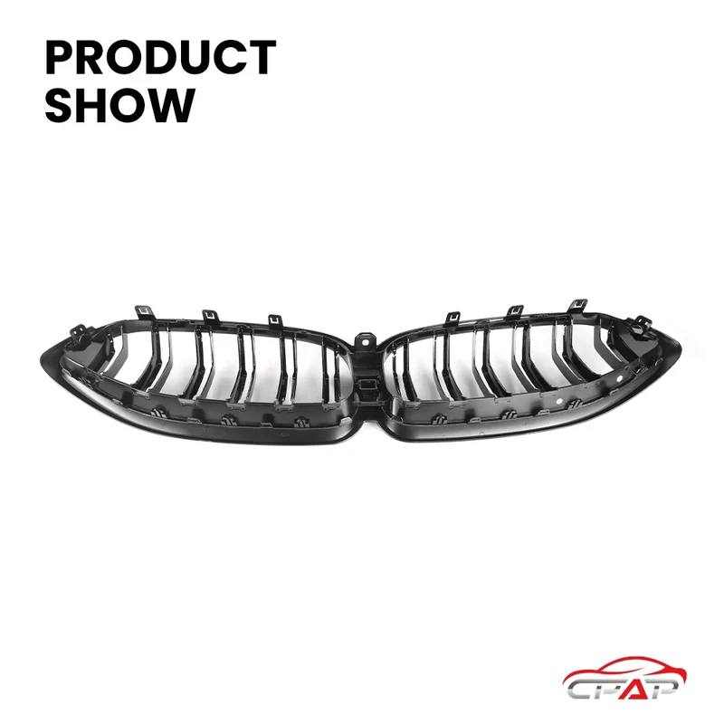 Grille Calandre BMW Série 8 G14 G15 G16 2020+ Noir Brillant