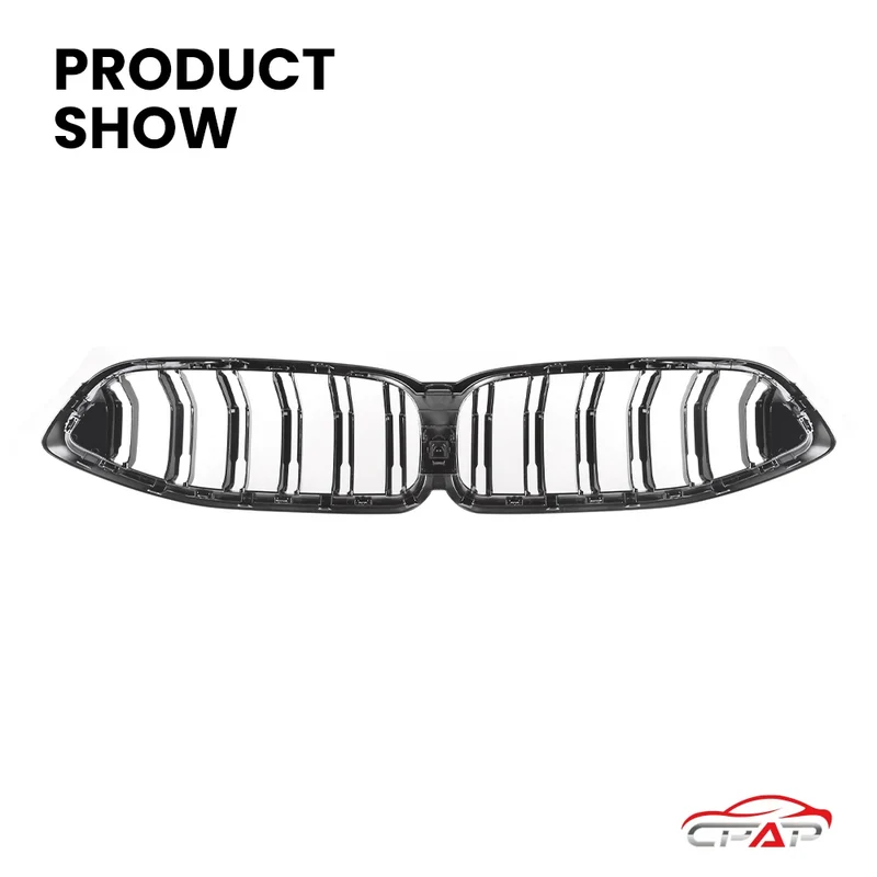 Grille Calandre BMW Série 8 G14 G15 G16 2020+ Noir Brillant