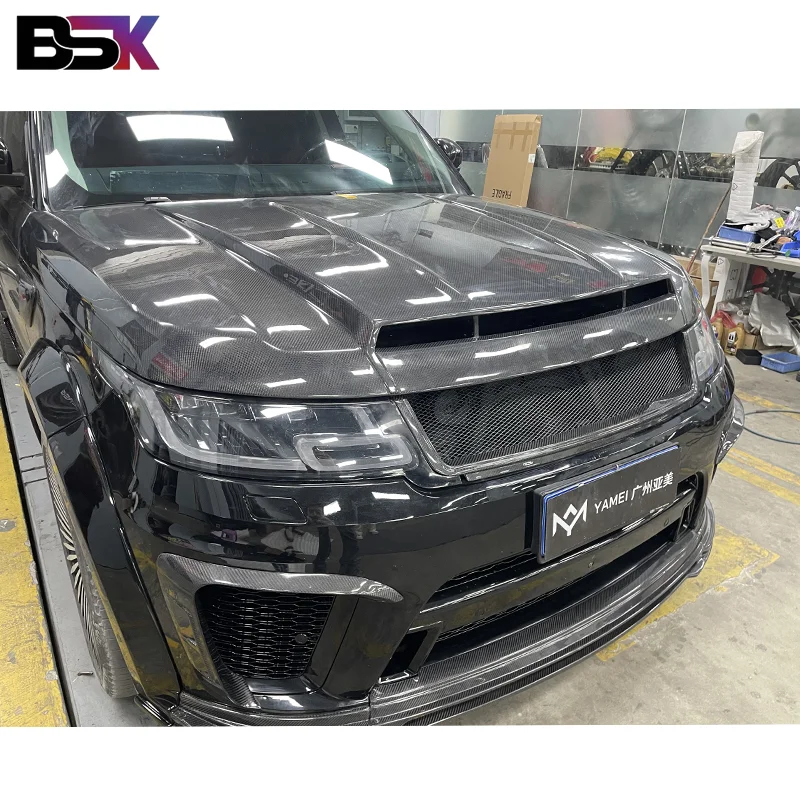 Capot en Fibre de Carbone Range Rover Sport 2014-2022