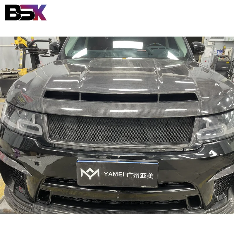 Capot en Fibre de Carbone Range Rover Sport 2014-2022