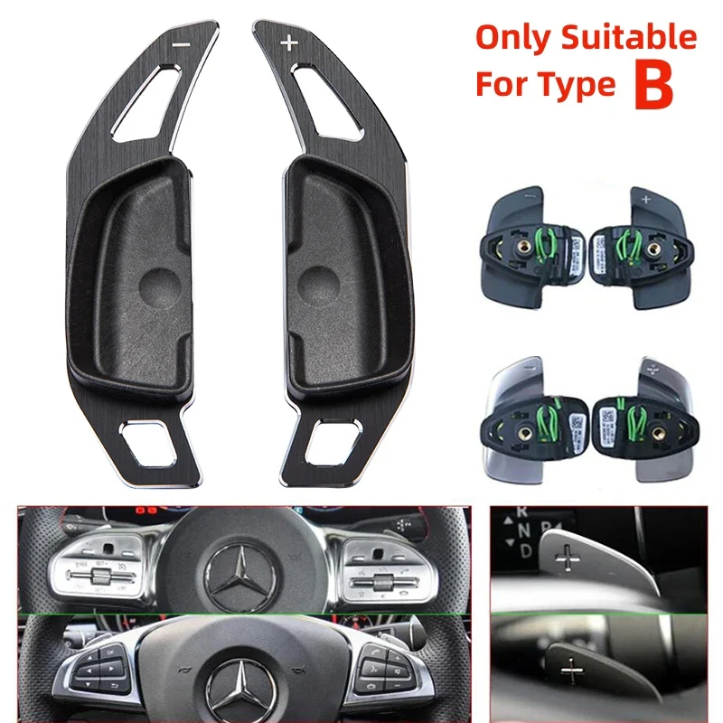 Extensions de Palettes au Volant Mercedes Classe A W177 Classe C W205