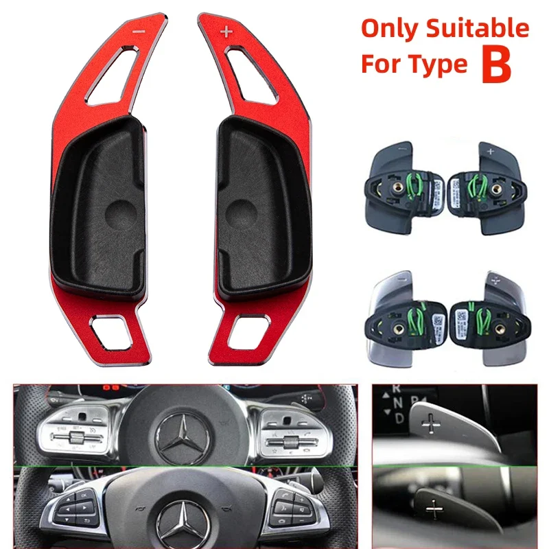 Extensions de Palettes au Volant Mercedes Classe A W177 Classe C W205
