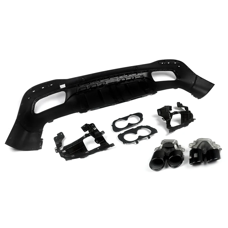 Diffuseur de Pare-Chocs Arrière Mercedes GLE W167 AMG