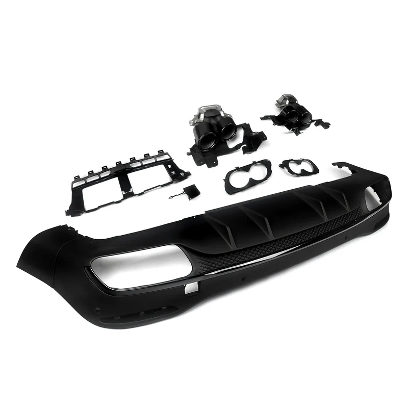 Diffuseur de Pare-Chocs Arrière Mercedes GLE W167 AMG