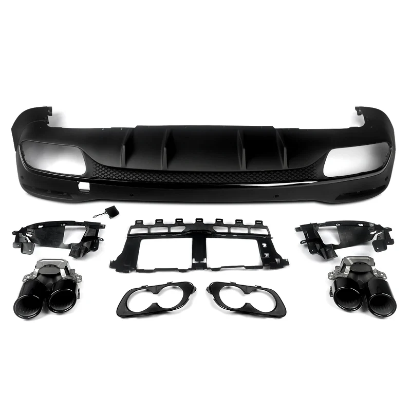 Diffuseur de Pare-Chocs Arrière Mercedes GLE W167 AMG