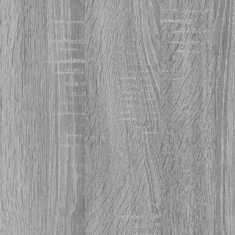 Meuble TV multimédia étagère télévision buffet téléviseur salle à manger salon chambre sonoma 140 x 40,5 x 35 cm bois d'ingénierie gris 02_0028390