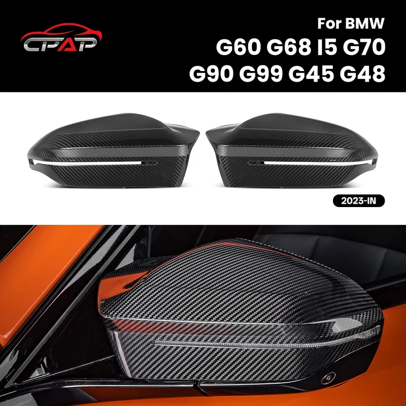Coque Rétroviseur Carbone BMW G60 G70 i5 M5 Style