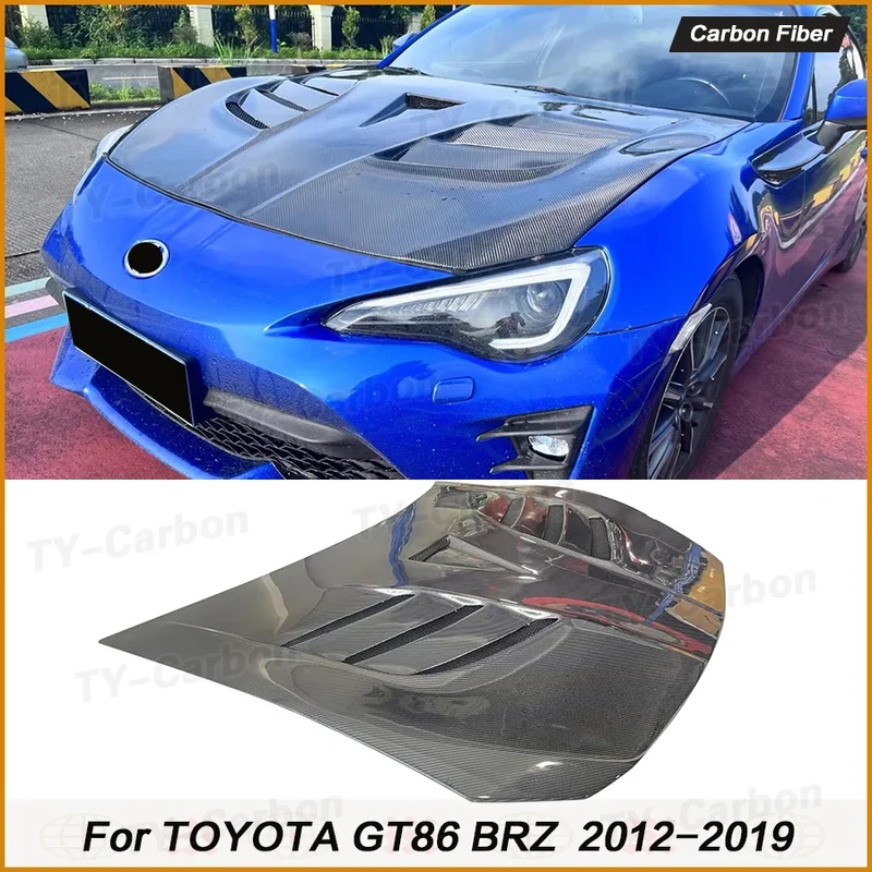 Capot Moteur Carbone Toyota GT86 Subaru BRZ 2012-2019