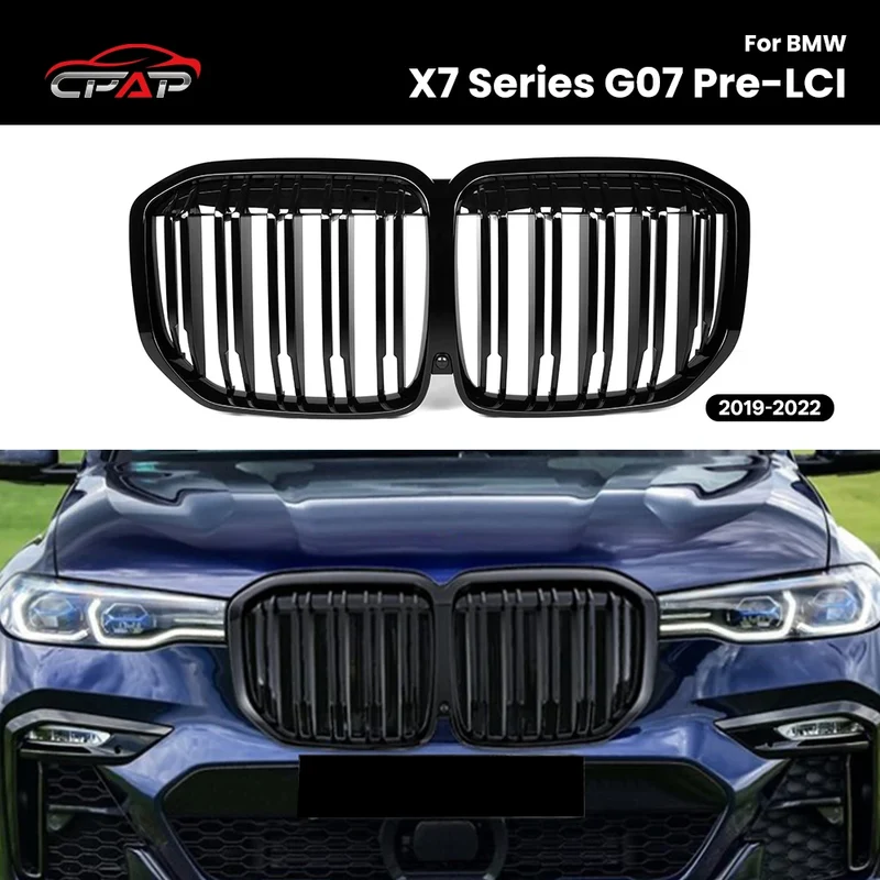 Calandre BMW X7 G07 Noir Brillant 2019-2022