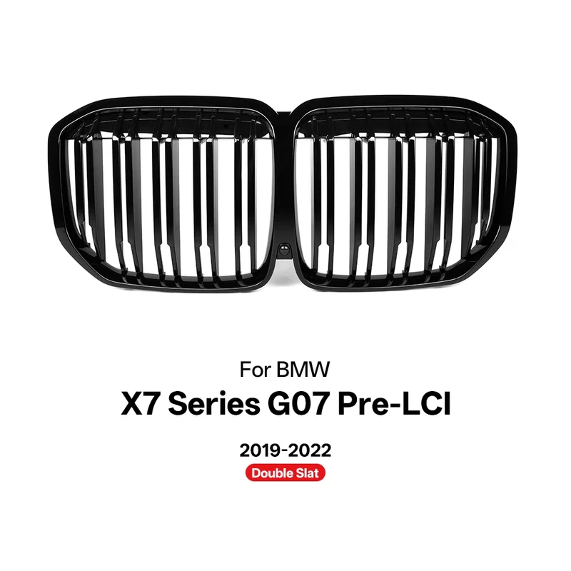 Calandre BMW X7 G07 Noir Brillant 2019-2022