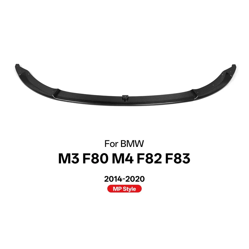 Lame de Pare-Chocs Avant Carbone BMW M3 F80 M4 F82 F83 2014-2020