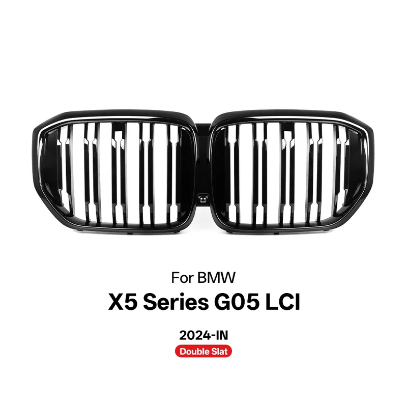 Calandre BMW X5 G05 LCI 2024 Noir Brillant